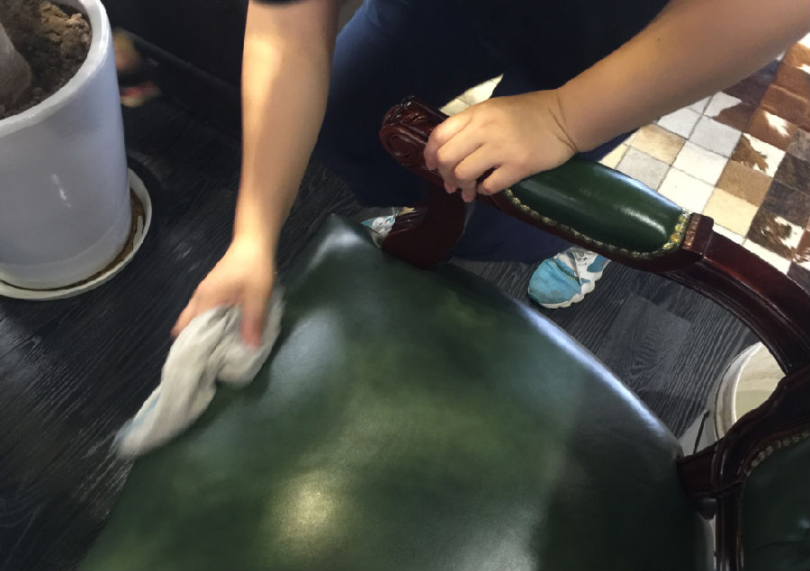 宁晋县家具清洗案例